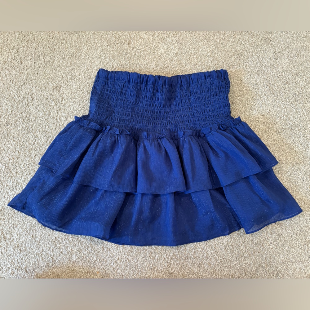 DO+BE Blue Sparkle Skirt
